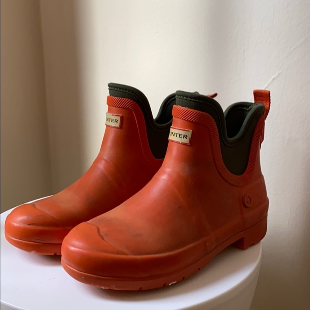 Hunter rain boots